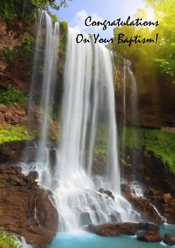 GREETINGS CARD - BAPTISM