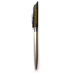Brass & Chrome Pen�Psalms 55:22