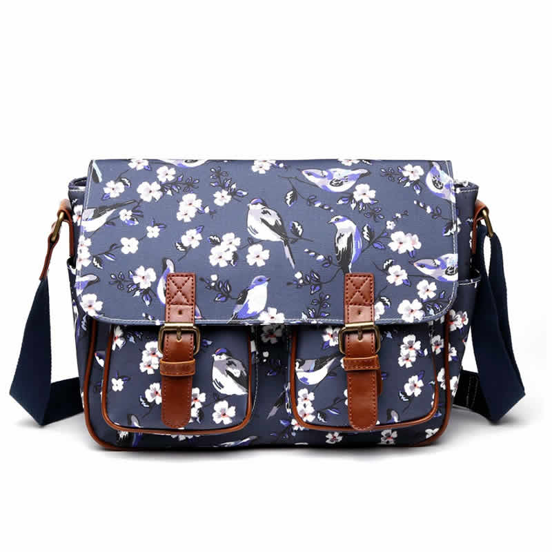 Oilcloth satchel discount