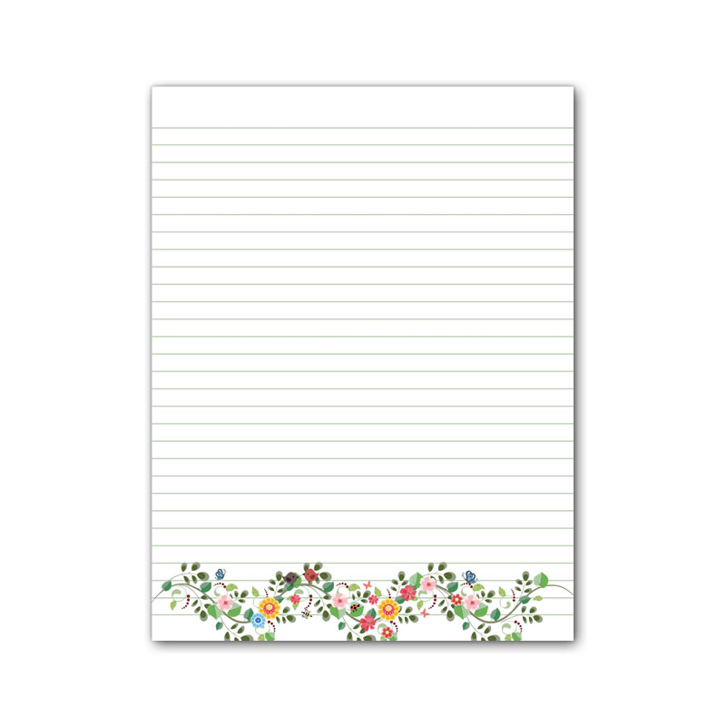 SECONDS Letter Writing Pad Design 5 Notepad Only Jehovah s 