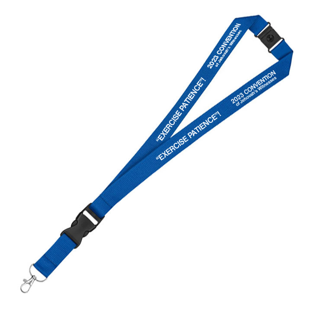 2023 Convention Lanyards - Badge Lanyard for Conventions - Blue ...